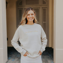 Load image into Gallery viewer, Oatmeal Bennett Raglan Crew