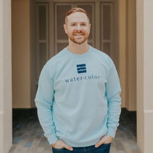 Load image into Gallery viewer, Chambray Crewneck Sweatshirt