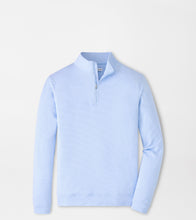 Load image into Gallery viewer, Cottage Blue Perth Sugar Stripe Performance Quarter-Zip