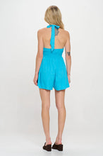 Load image into Gallery viewer, Aegean Sky Halter Romper