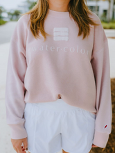 Load image into Gallery viewer, Dusty Rose Reverse Fleece Oversized Midi
